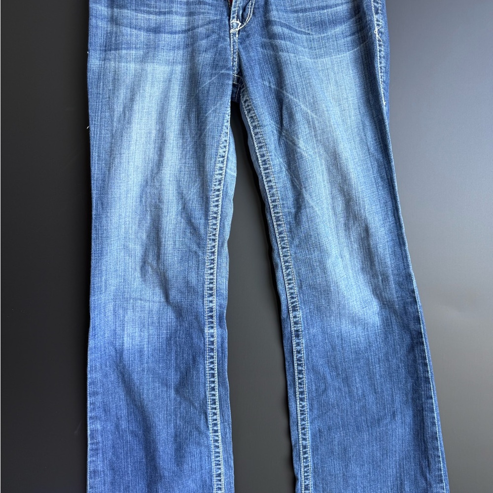 Ariat Blue Flare Wide Leg Jeans